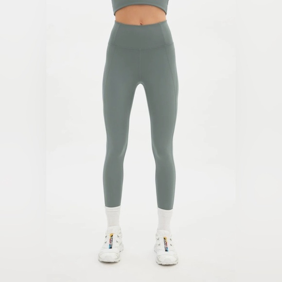 Girlfriend Collective Misty Sage Compressive High-Rise Legging size S $88 USD - Picture 4 of 5